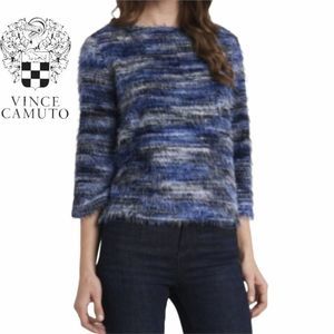 VINCE CAMUTO EYELASH KNIT SWEATER SIZE L